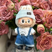 New Corduroy for Labubu Doll Clothing Set Hat 17Cm Clothes Shoes Doll DIY Party Games Toys Gifts